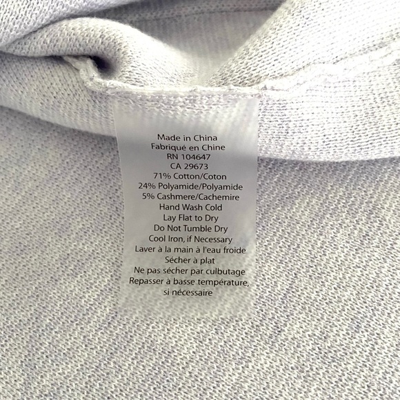 Kinross 2023 Women’s Cotton Cashmere Blend Cardigan Blazer - Picture 8 of 8